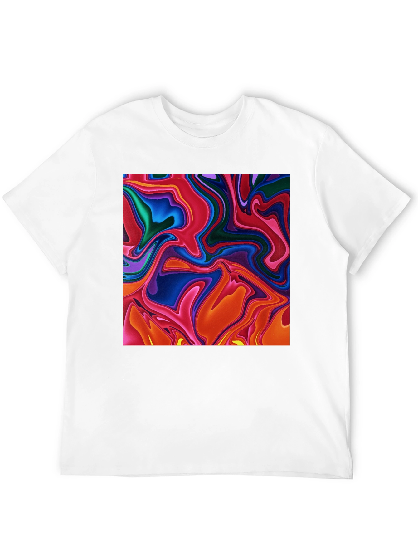 Abstract Swirl T-Shirt - Bold Statement Tee