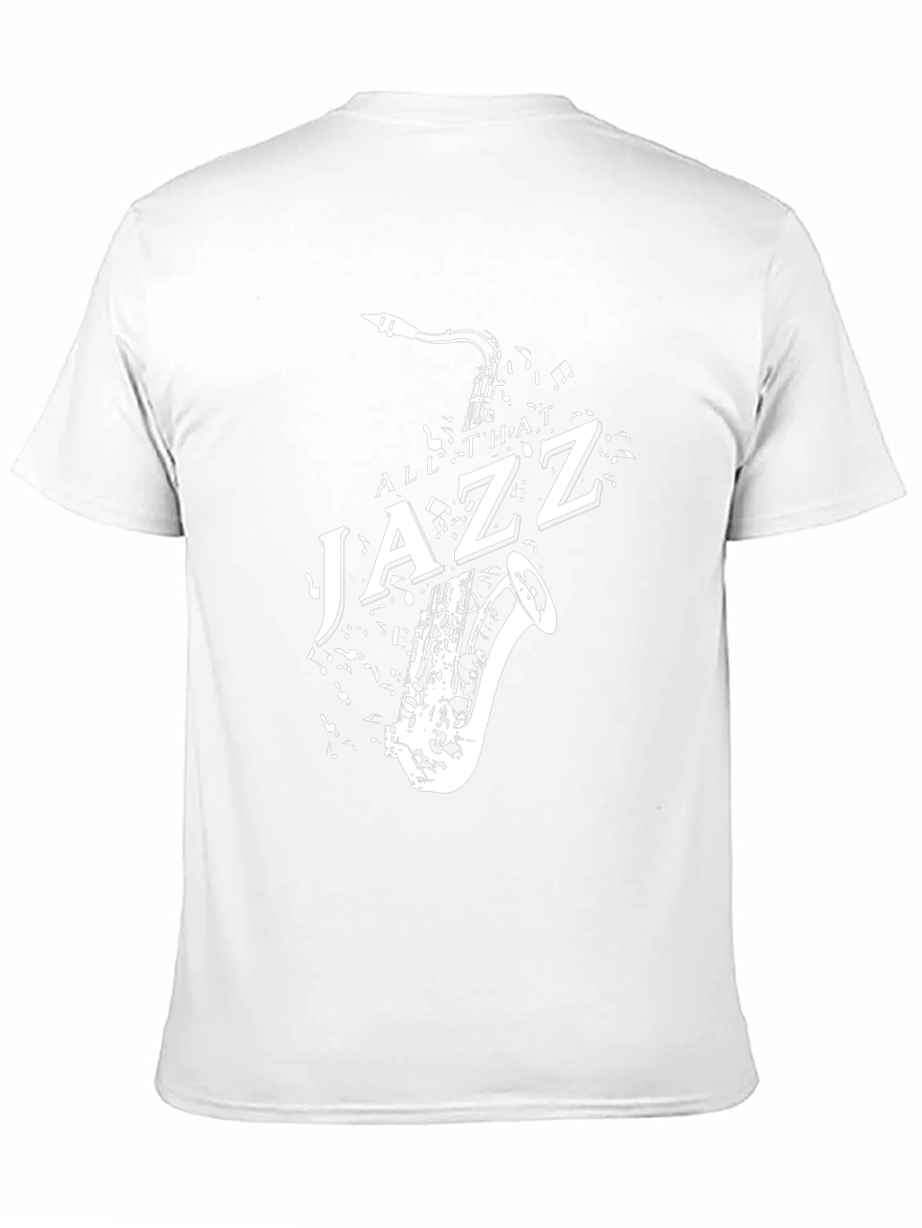 All That Jazz Saxophone Graphic T-Shirt