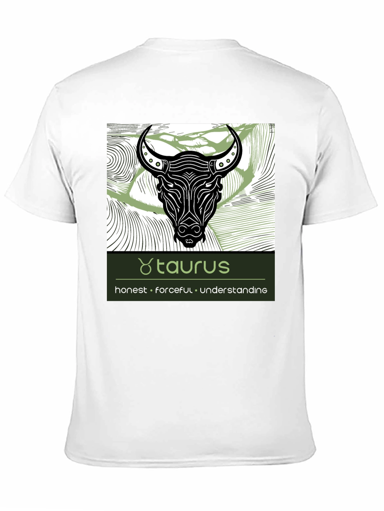 Taurus Zodiac Graphic Tee - Honest Forceful Understanding