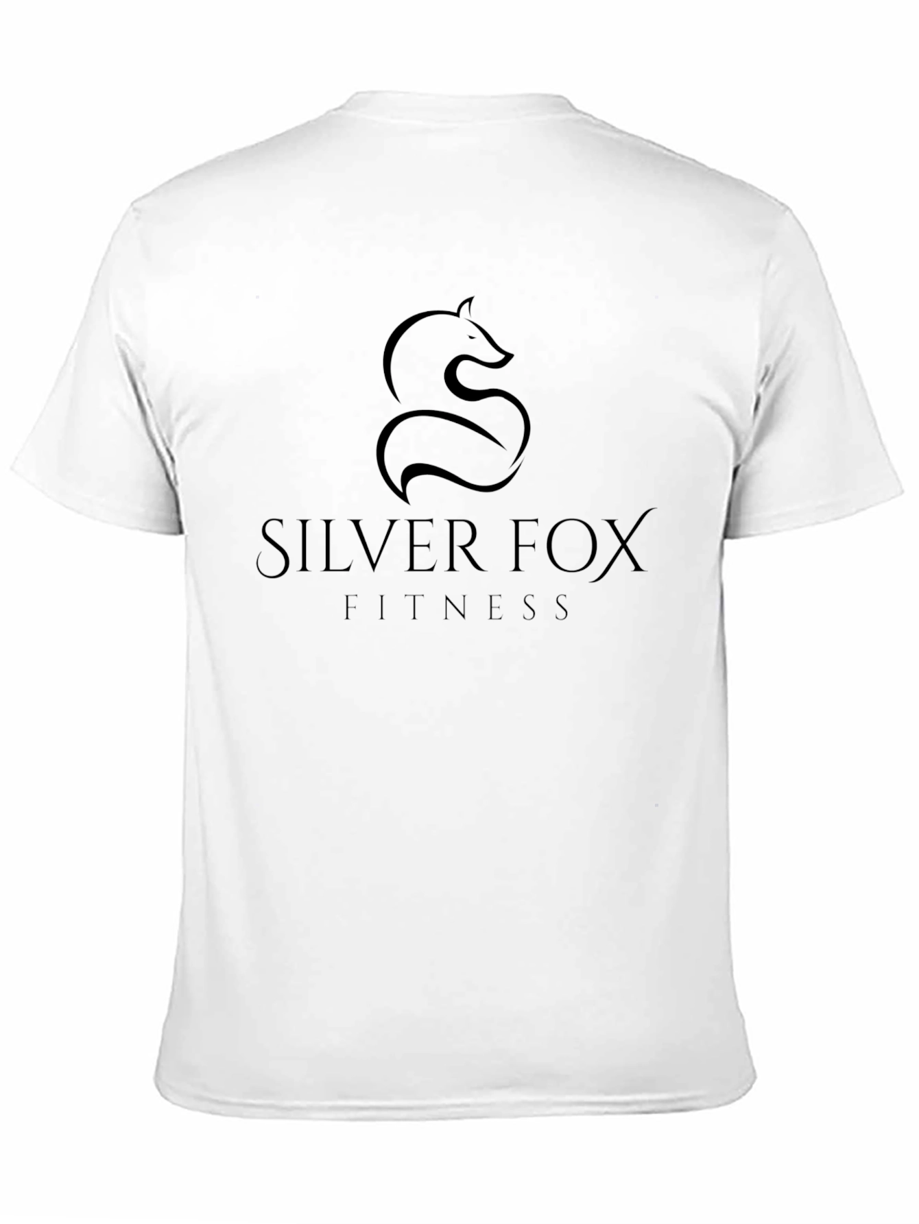 Silver Fox Fitness Black T-Shirt