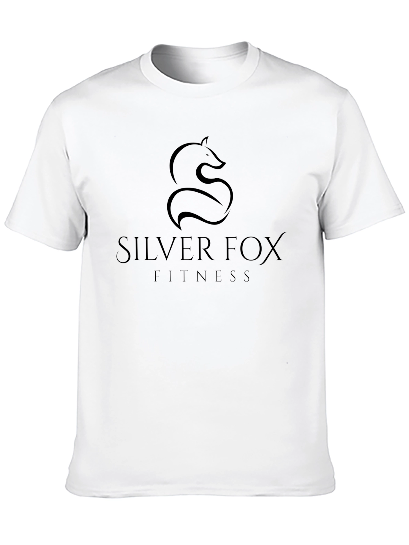 Silver Fox Fitness Black T-Shirt