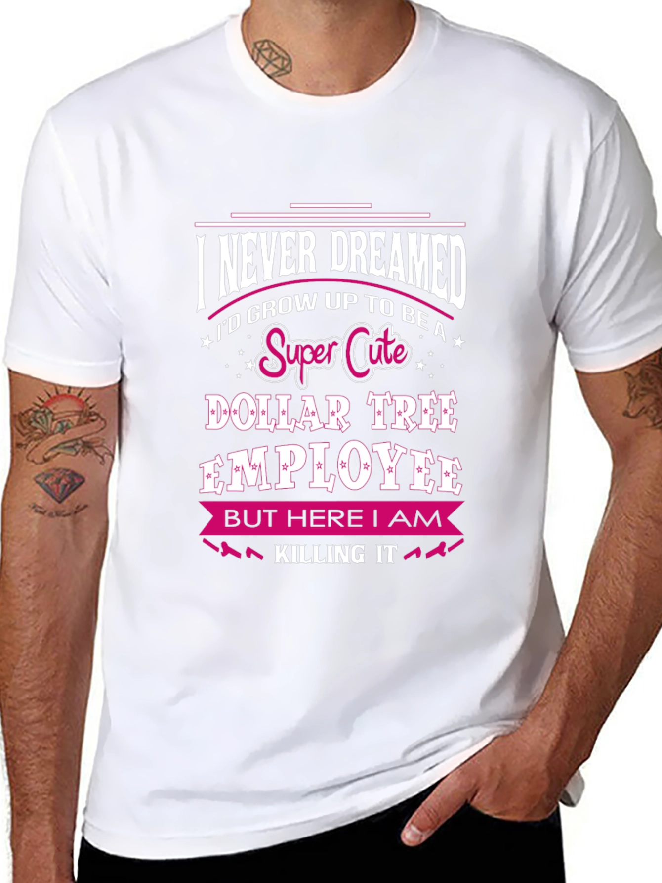 Super Cute Dollar Tree Employee T-Shirt
