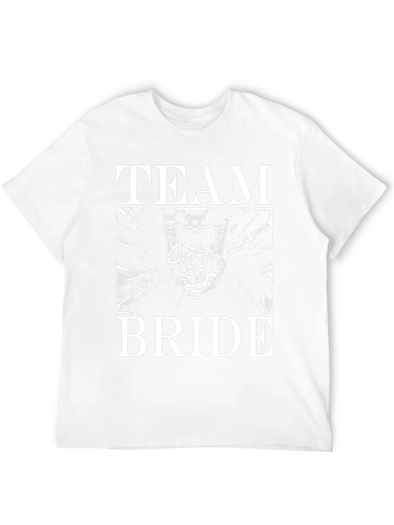 Team Bride Black Graphic T-Shirt