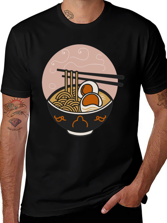 Ramen Bowl Graphic Tee - Stylish & Trendy