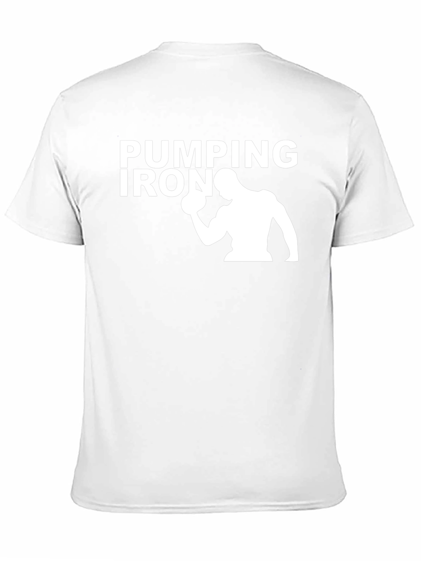 Pumping Iron Gym T-Shirt - Bodybuilding Fitness Tee
