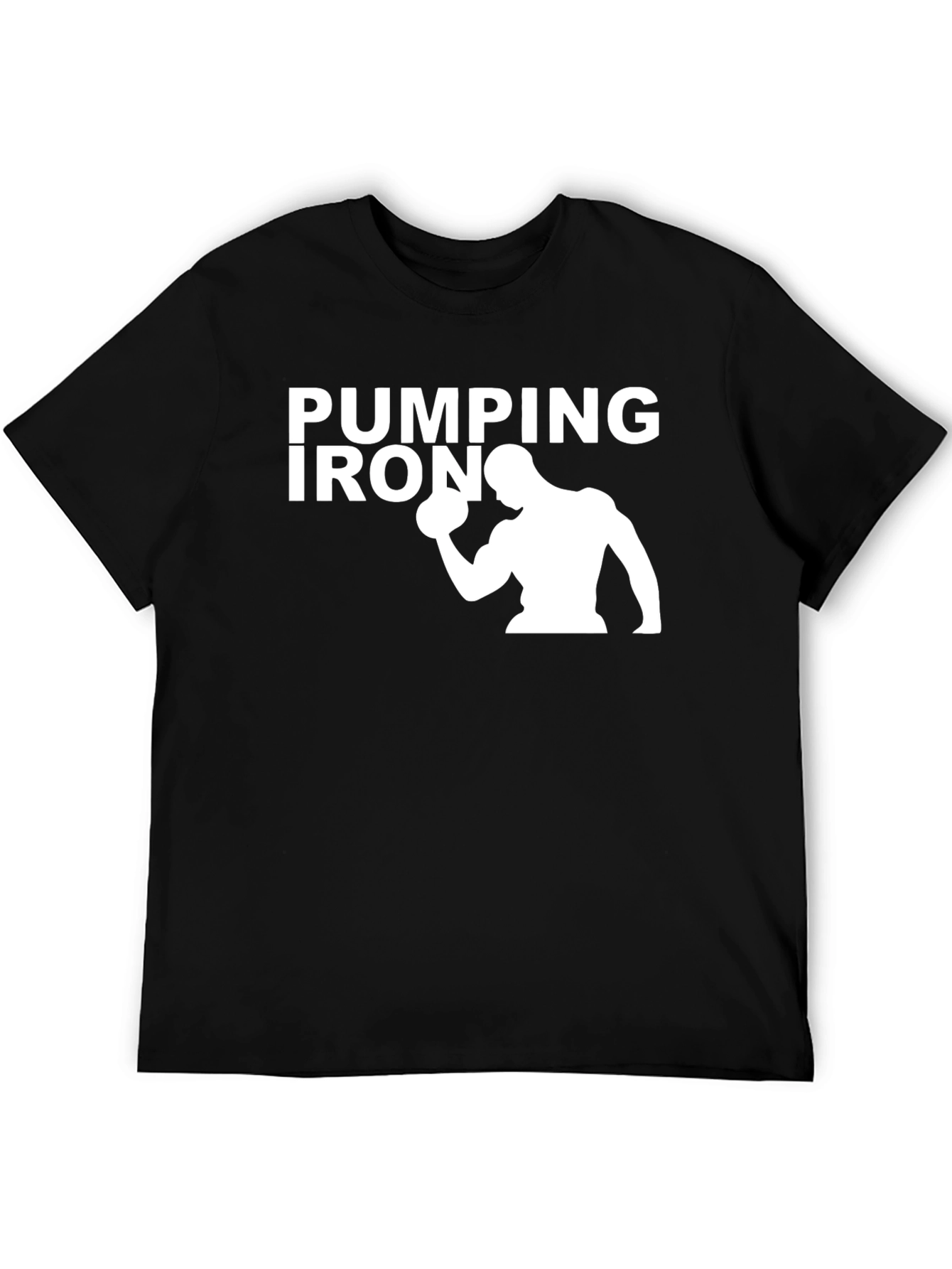Pumping Iron Gym T-Shirt - Bodybuilding Fitness Tee