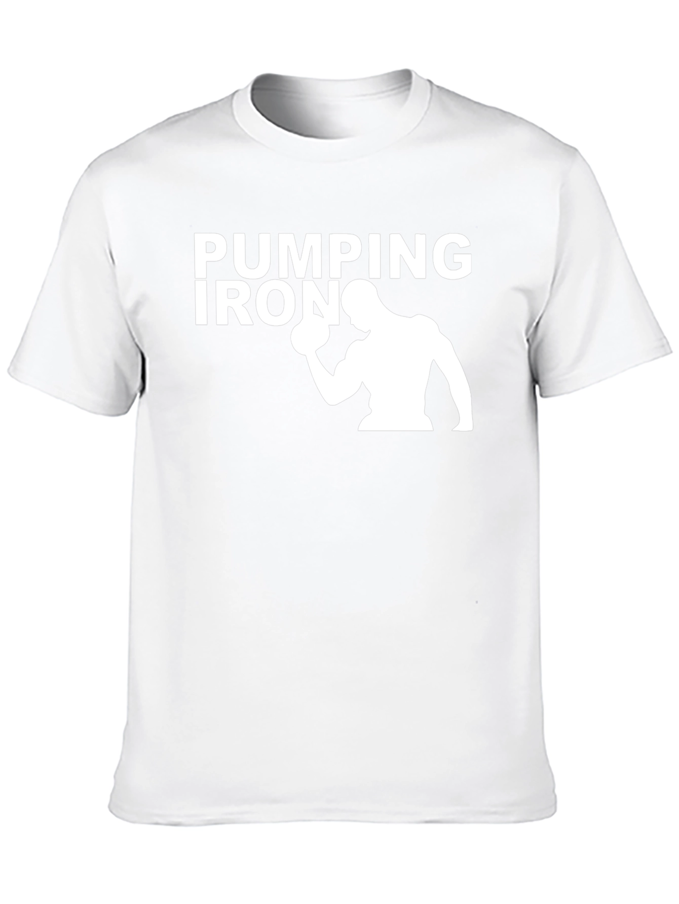 Pumping Iron Gym T-Shirt - Bodybuilding Fitness Tee