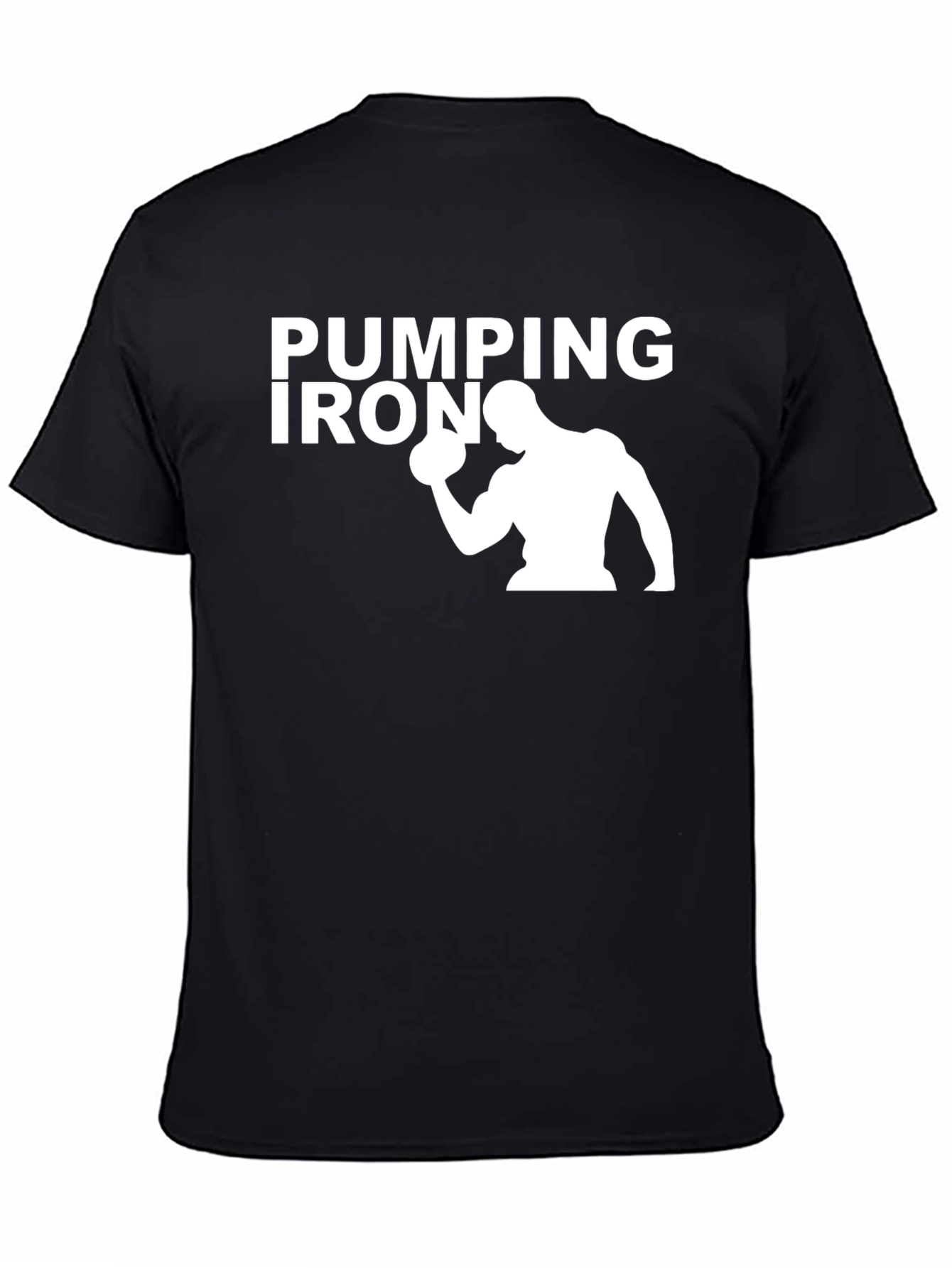Pumping Iron Gym T-Shirt - Bodybuilding Fitness Tee