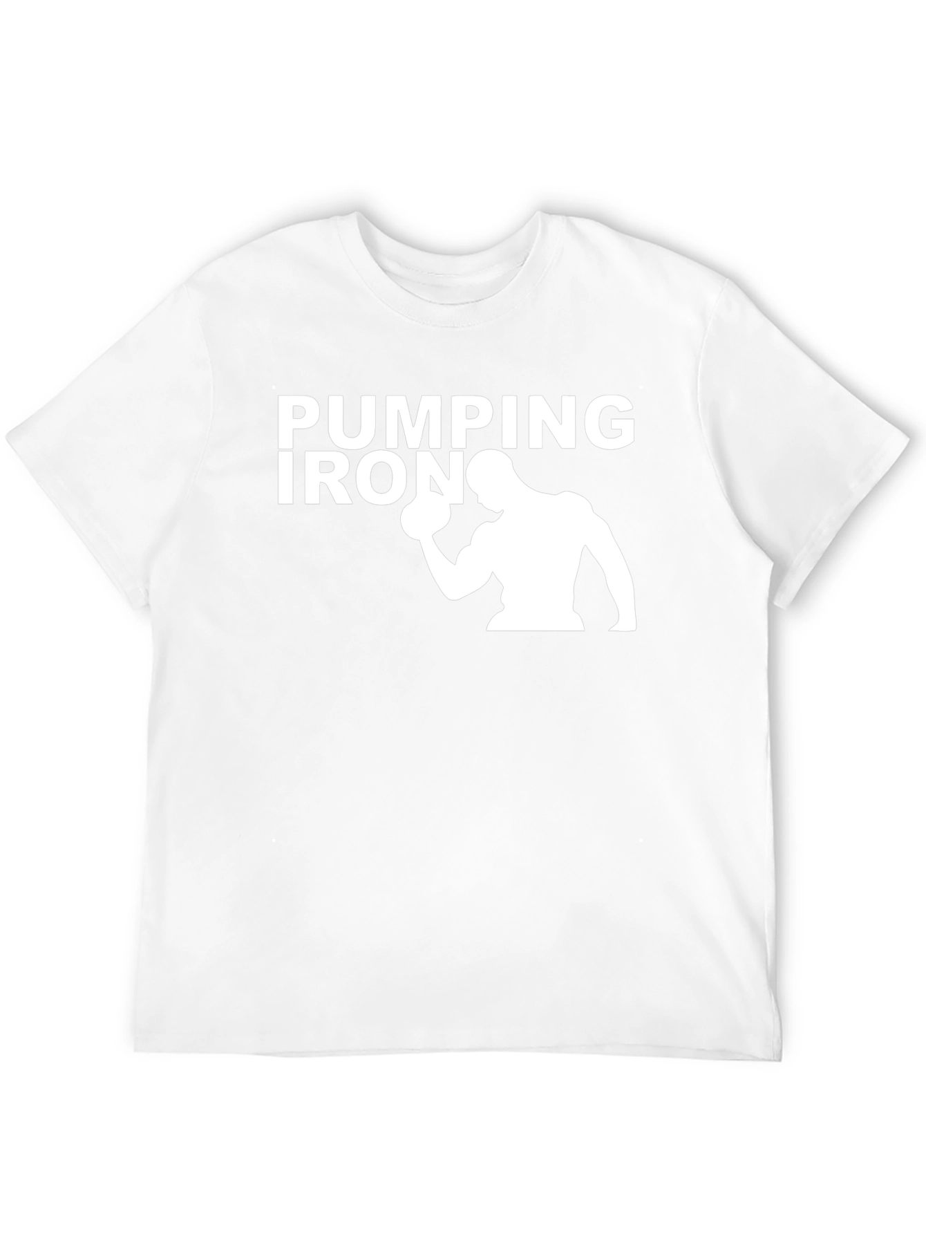 Pumping Iron Gym T-Shirt - Bodybuilding Fitness Tee