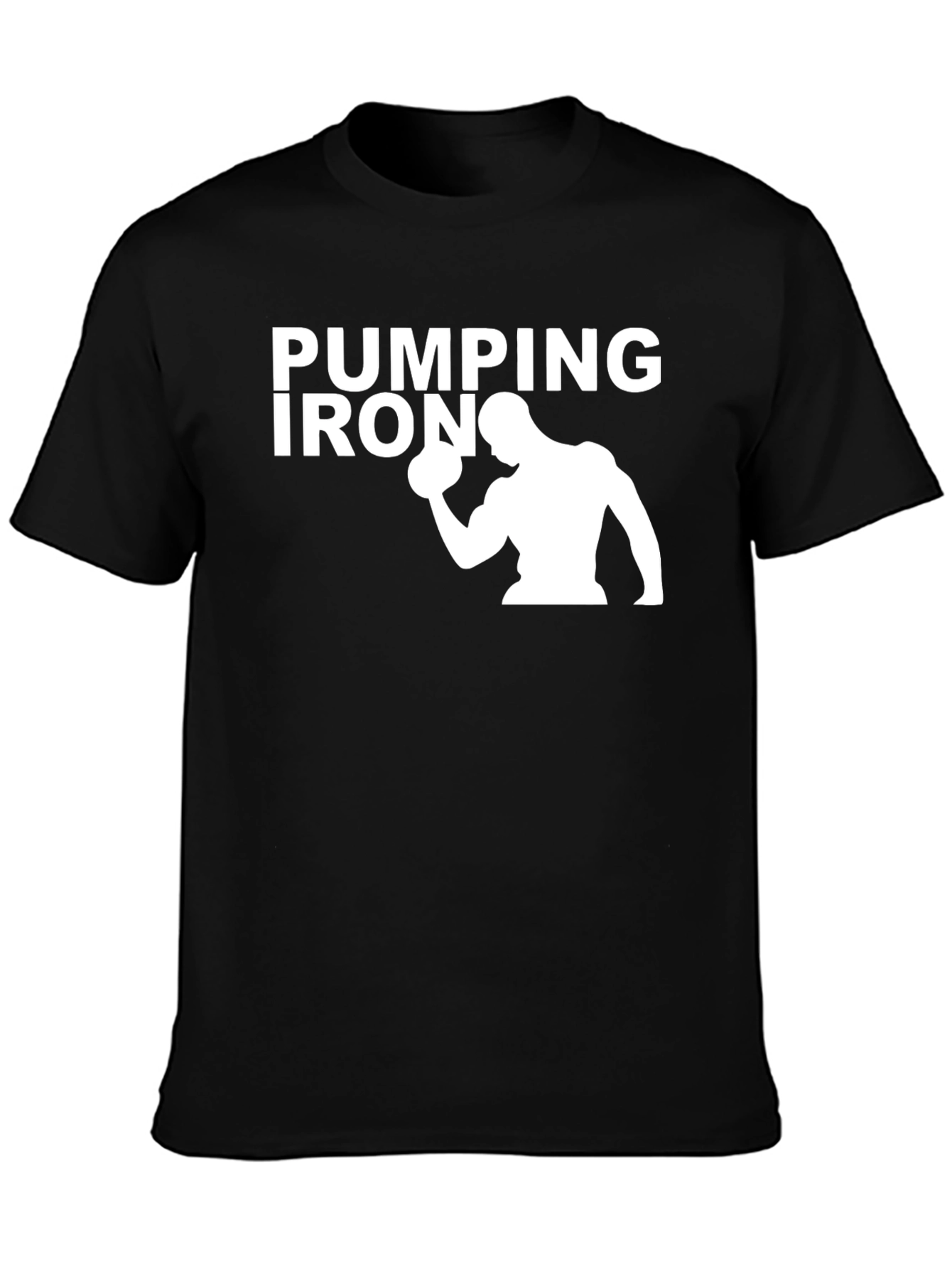 Pumping Iron Gym T-Shirt - Bodybuilding Fitness Tee