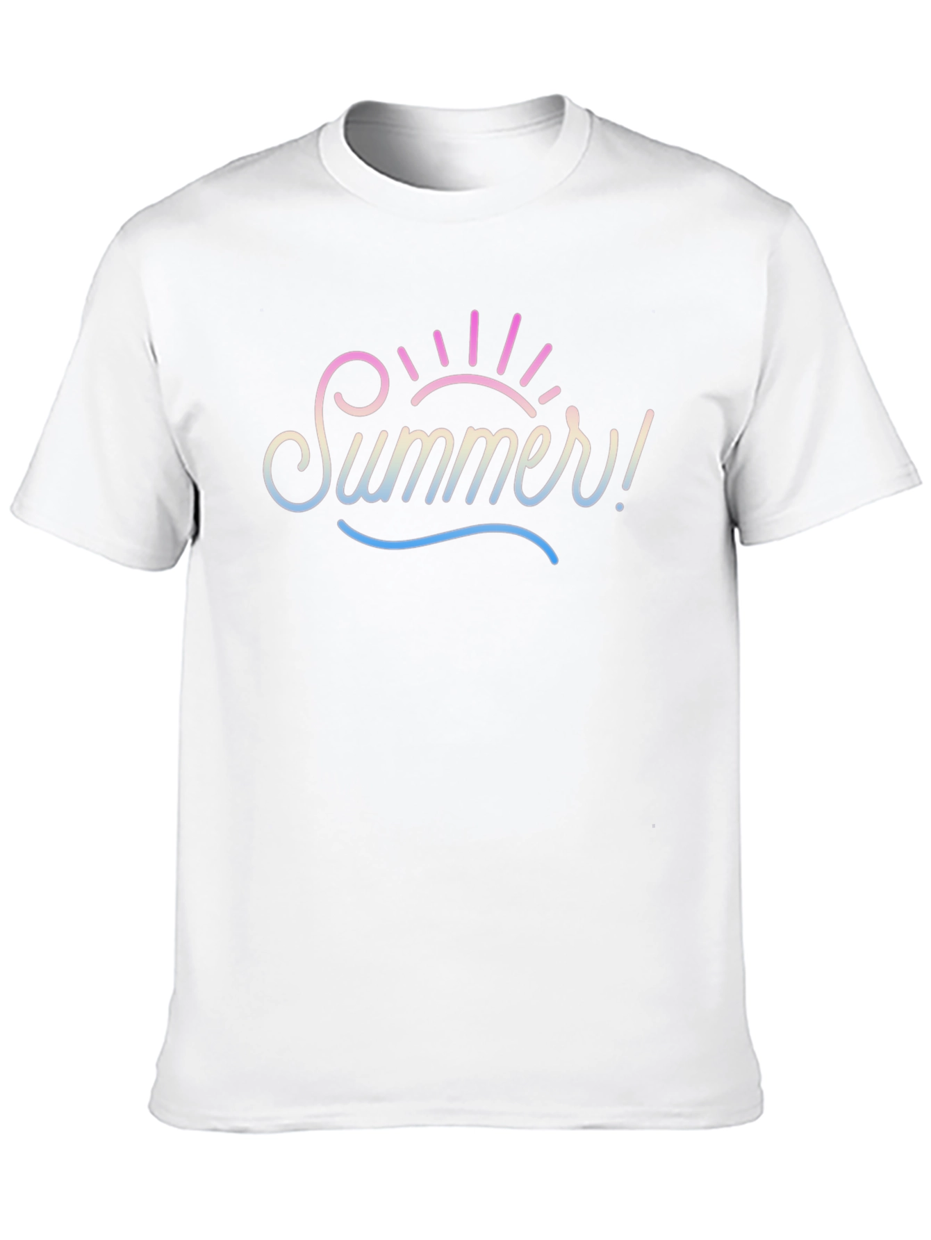 Summer T-Shirt - Black Graphic Tee