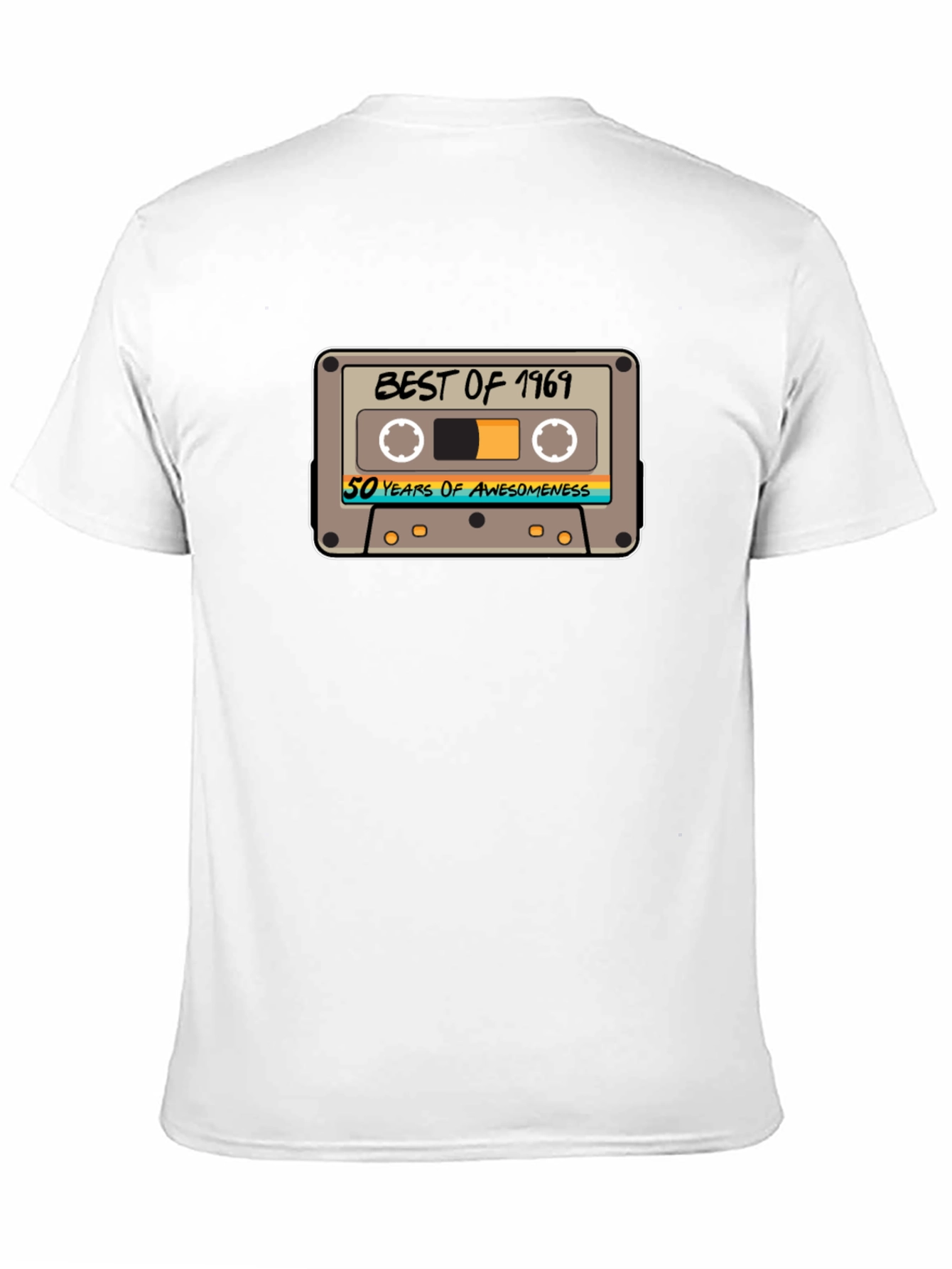 Best of 1969 50 Years Awesome Cassette Tape T-Shirt