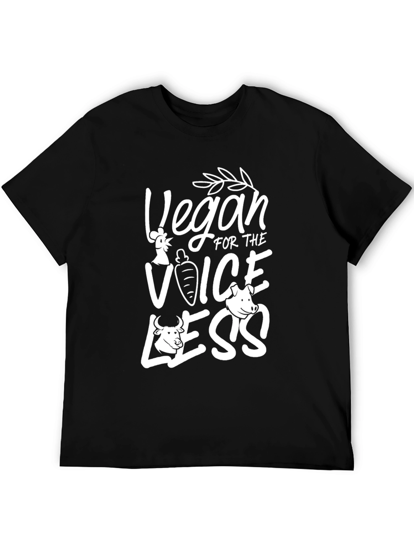 Vegan for the Voiceless Graphic T-Shirt