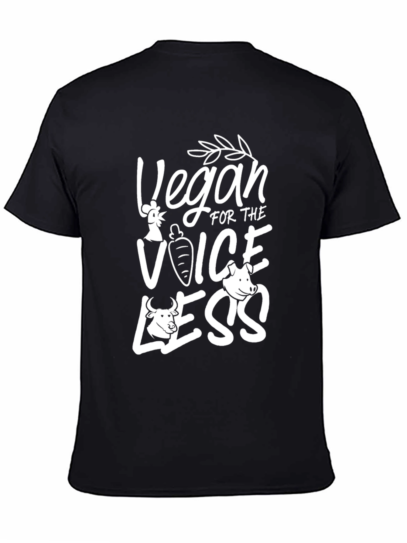 Vegan for the Voiceless Graphic T-Shirt