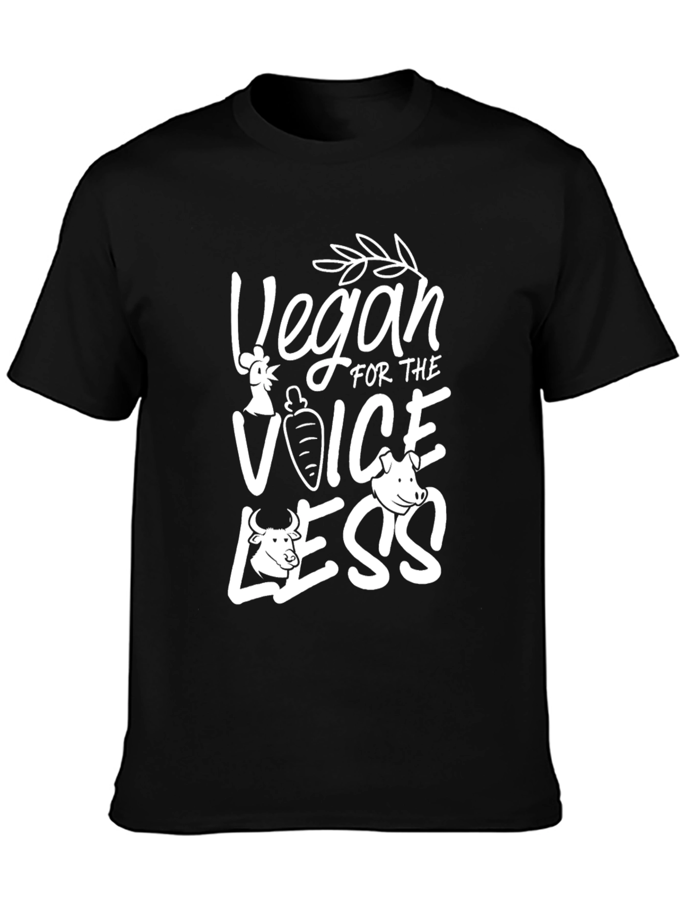 Vegan for the Voiceless Graphic T-Shirt