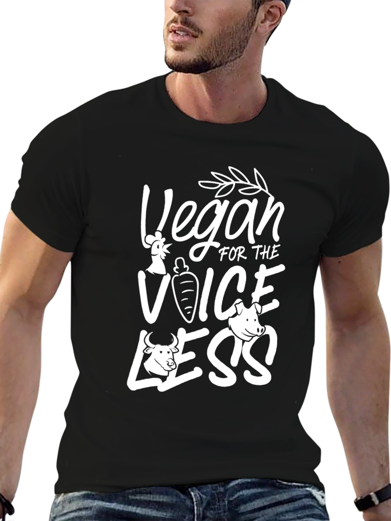 Vegan for the Voiceless Graphic T-Shirt