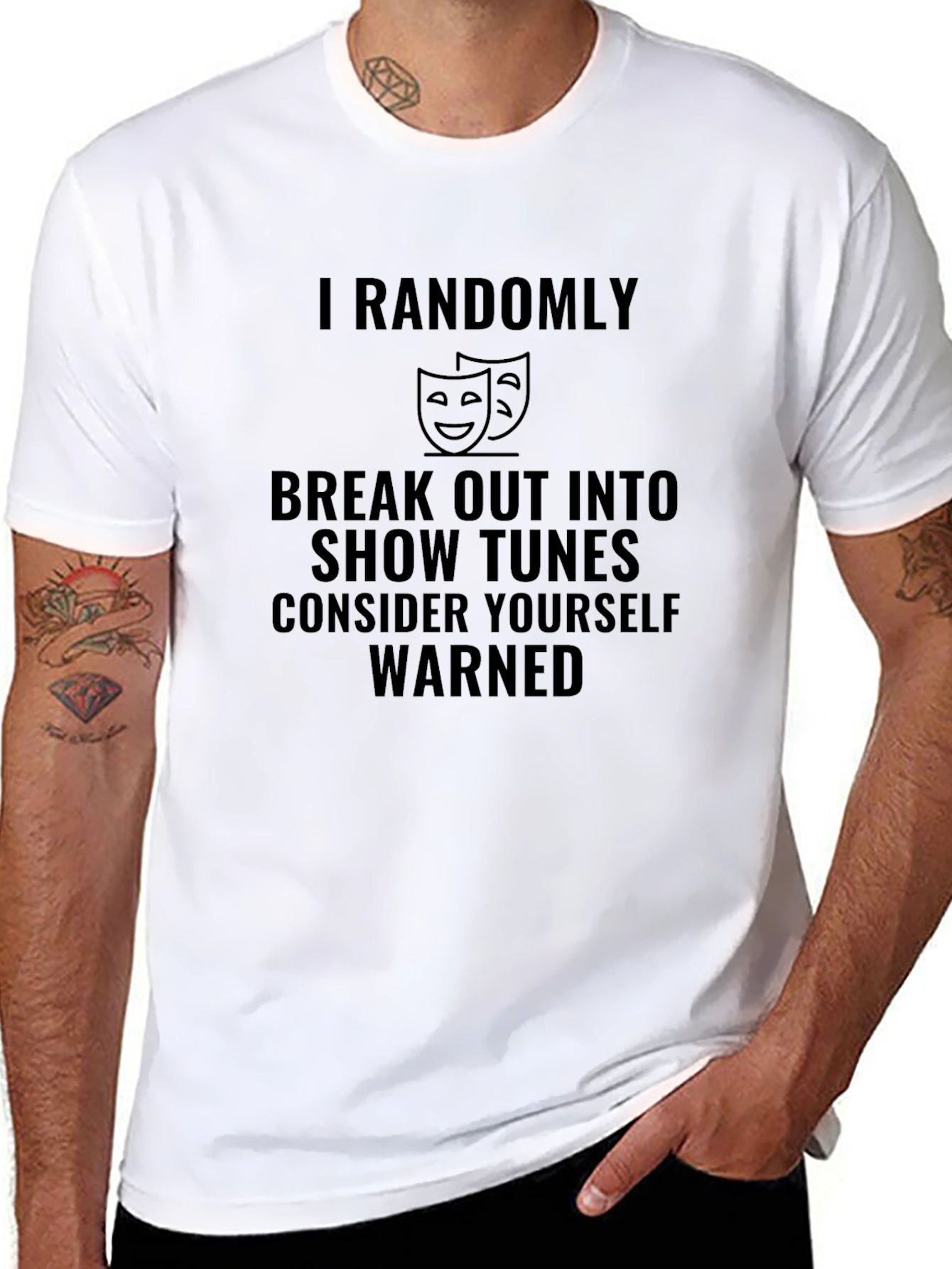 Theater T-Shirt: Consider Yourself Warned