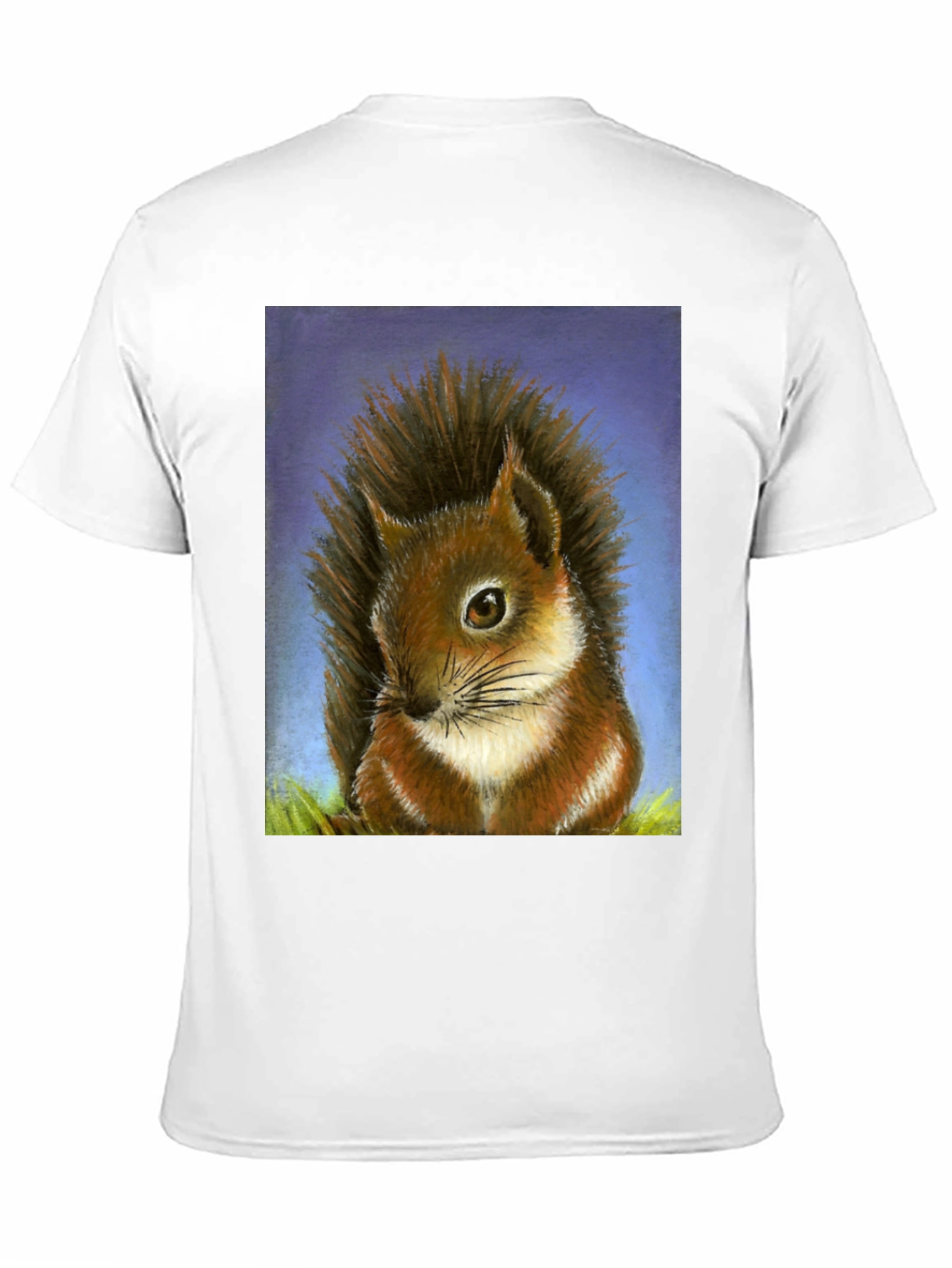 Squirrel Graphic T-Shirt - Unique Animal Art Tee