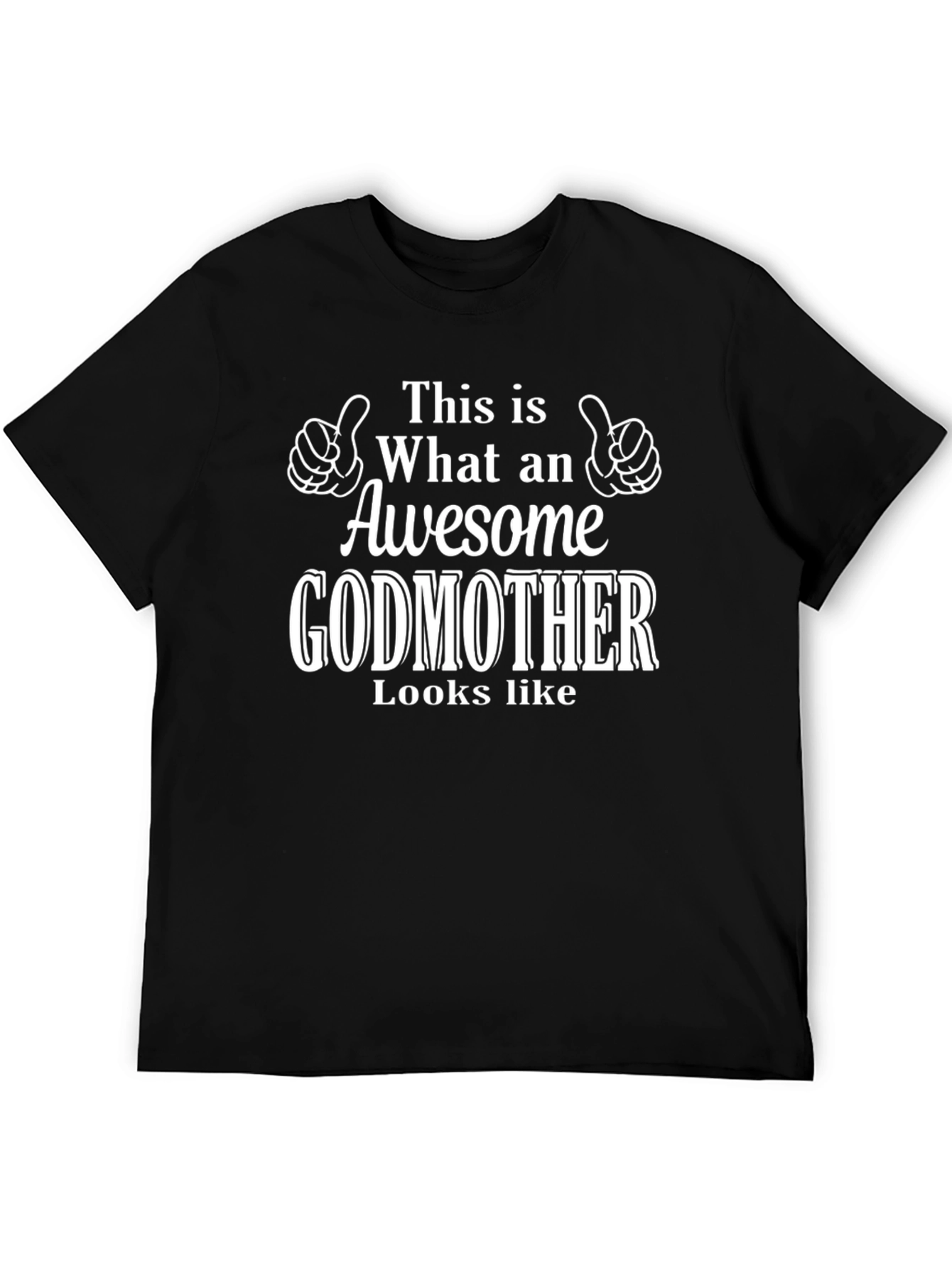 Awesome Godmother T-Shirt - Perfect Gift!