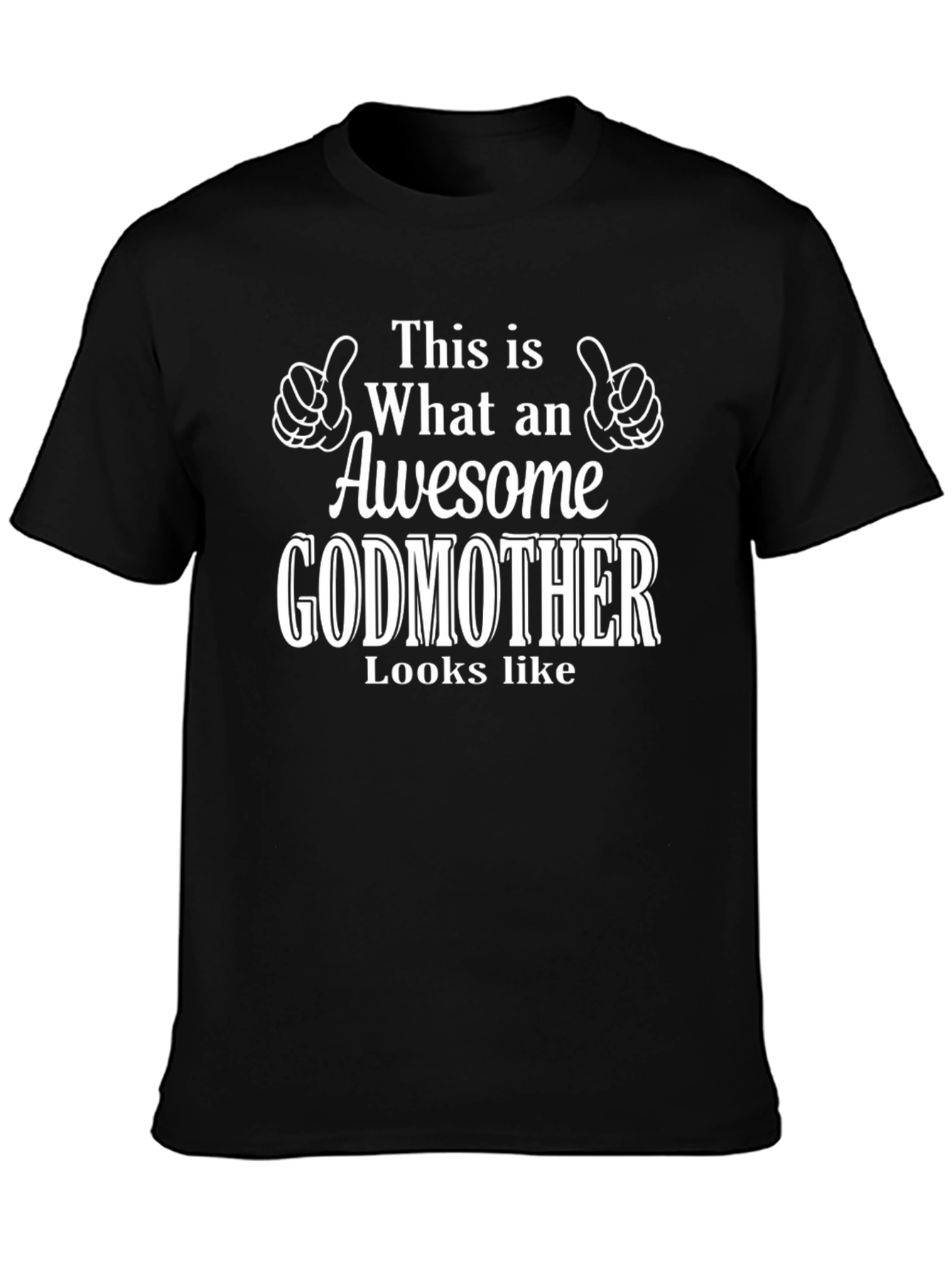 Awesome Godmother T-Shirt - Perfect Gift!