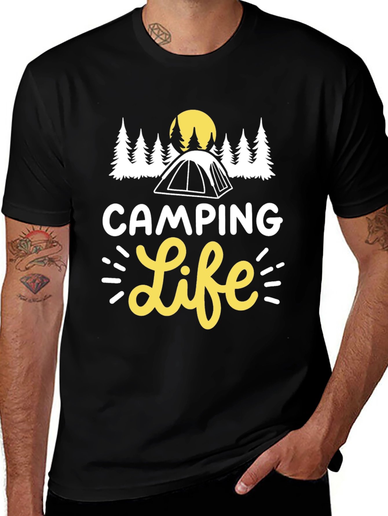 Camping Life Graphic Tee - Adventure Ready