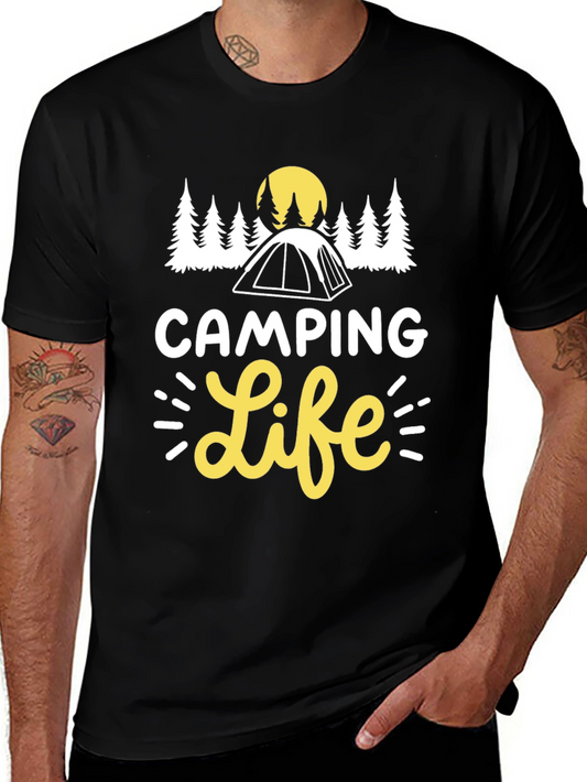 Camping Life Graphic Tee - Adventure Ready