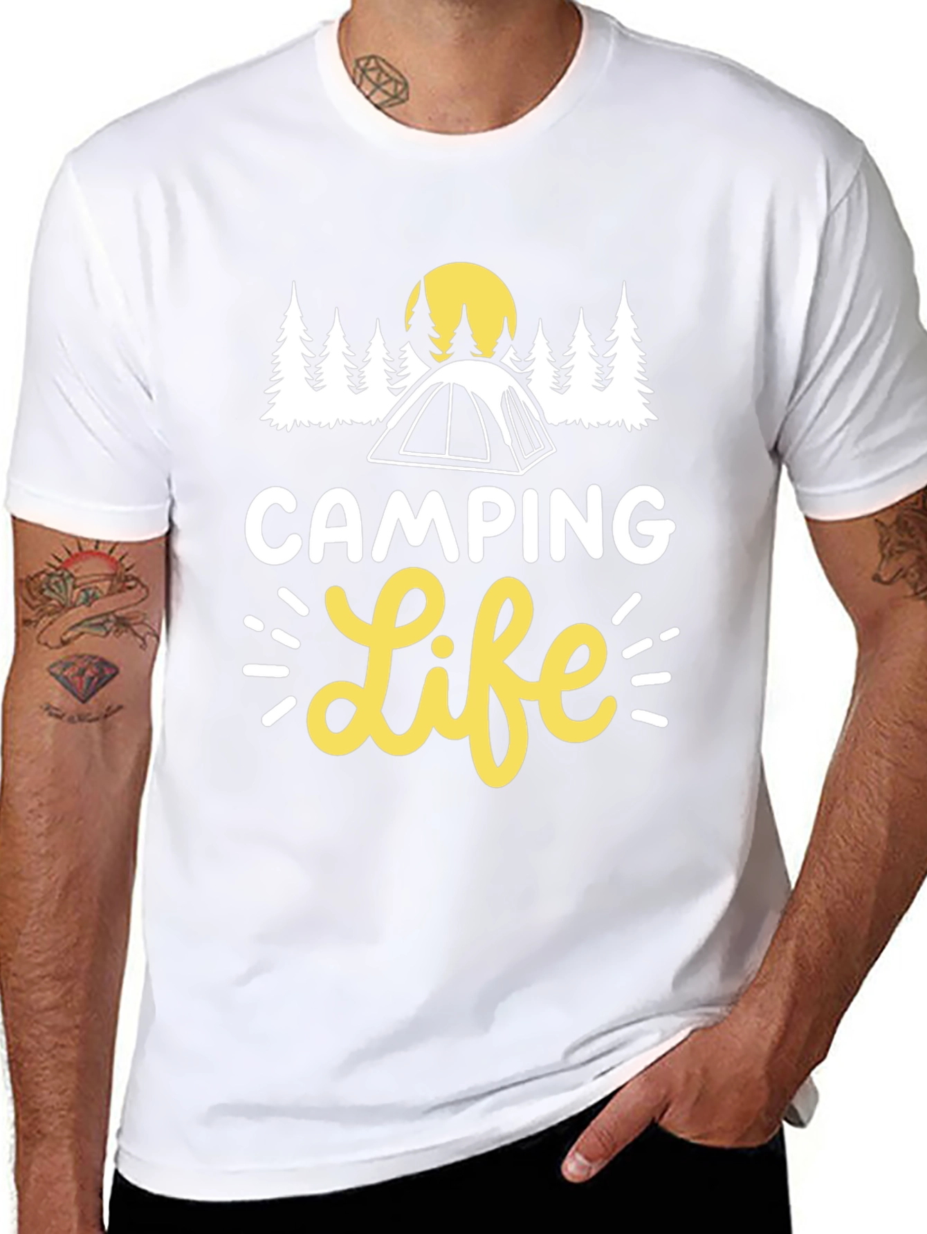 Camping Life Graphic Tee - Adventure Ready