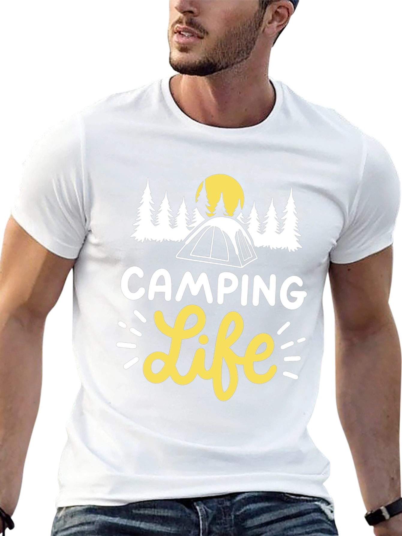 Camping Life Graphic Tee - Adventure Ready