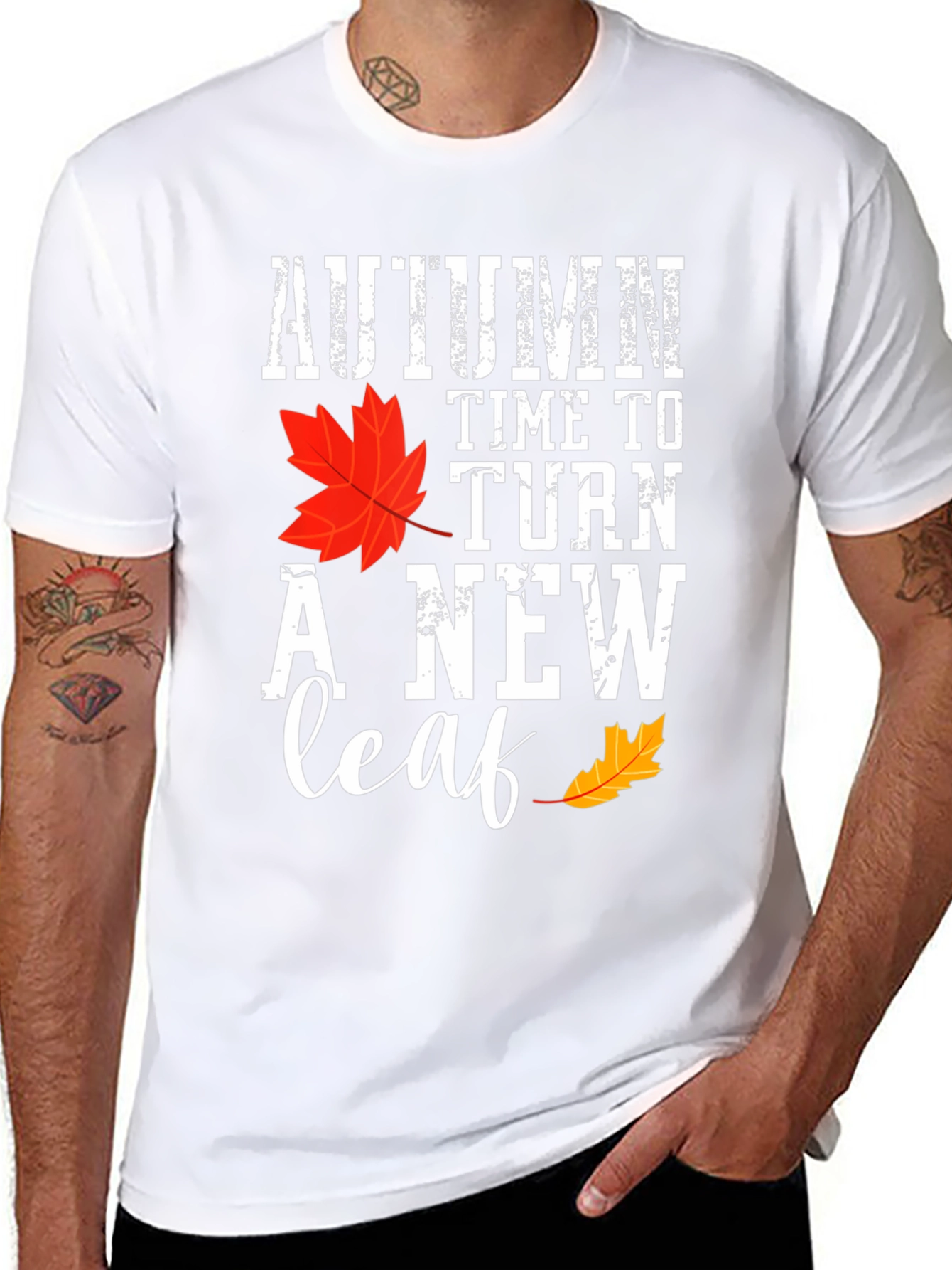 Autumn Time To Turn A New Leaf T-Shirt