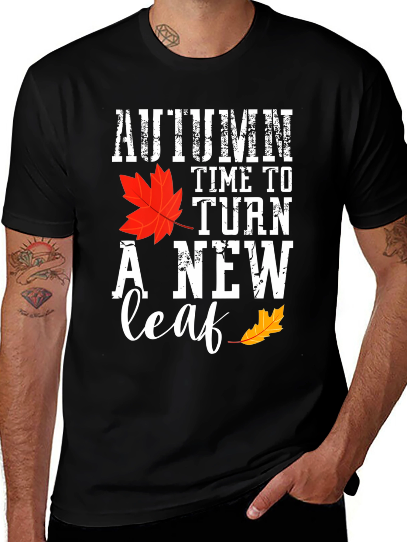 Autumn Time To Turn A New Leaf T-Shirt