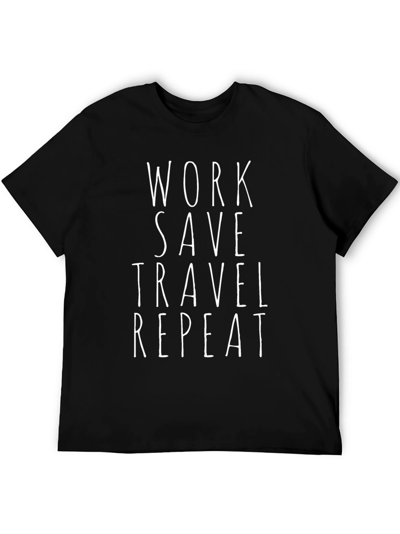 Work Save Travel Repeat Graphic Tee