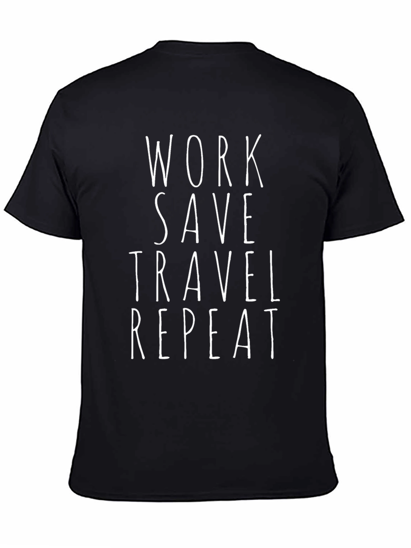 Work Save Travel Repeat Graphic Tee