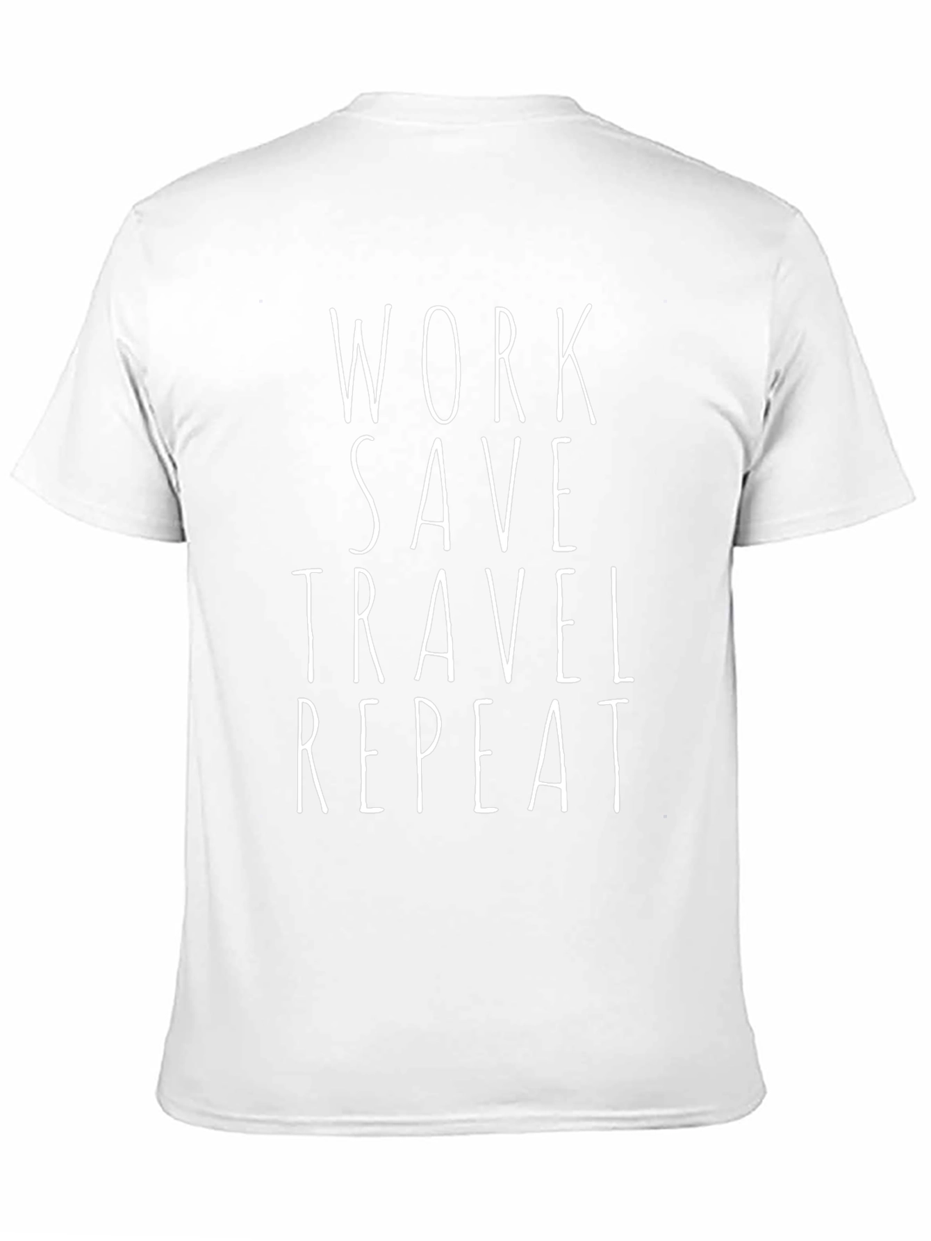 Work Save Travel Repeat Graphic Tee