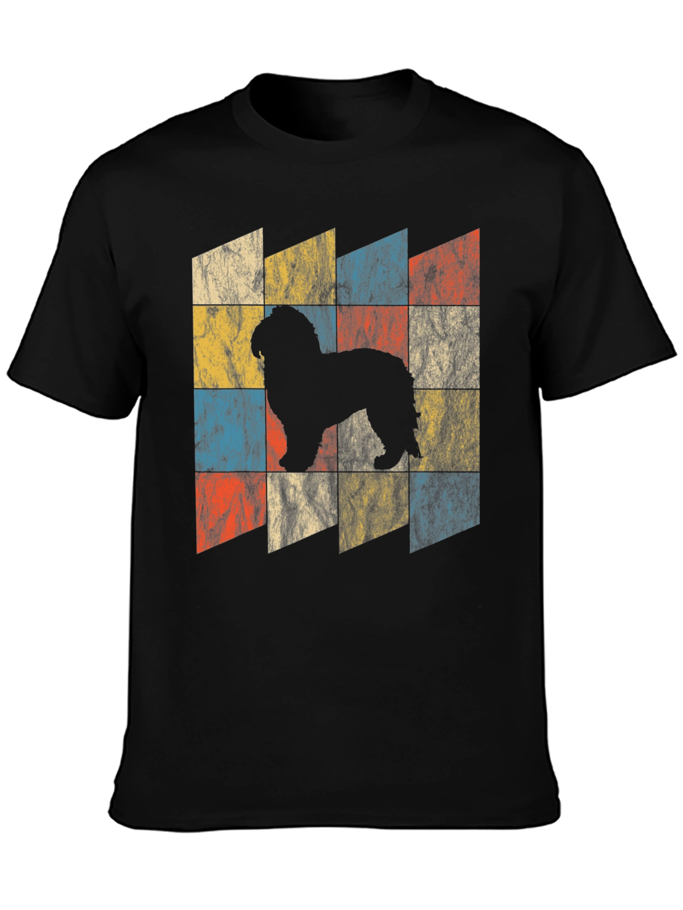 Retro Dog Silhouette T-Shirt
