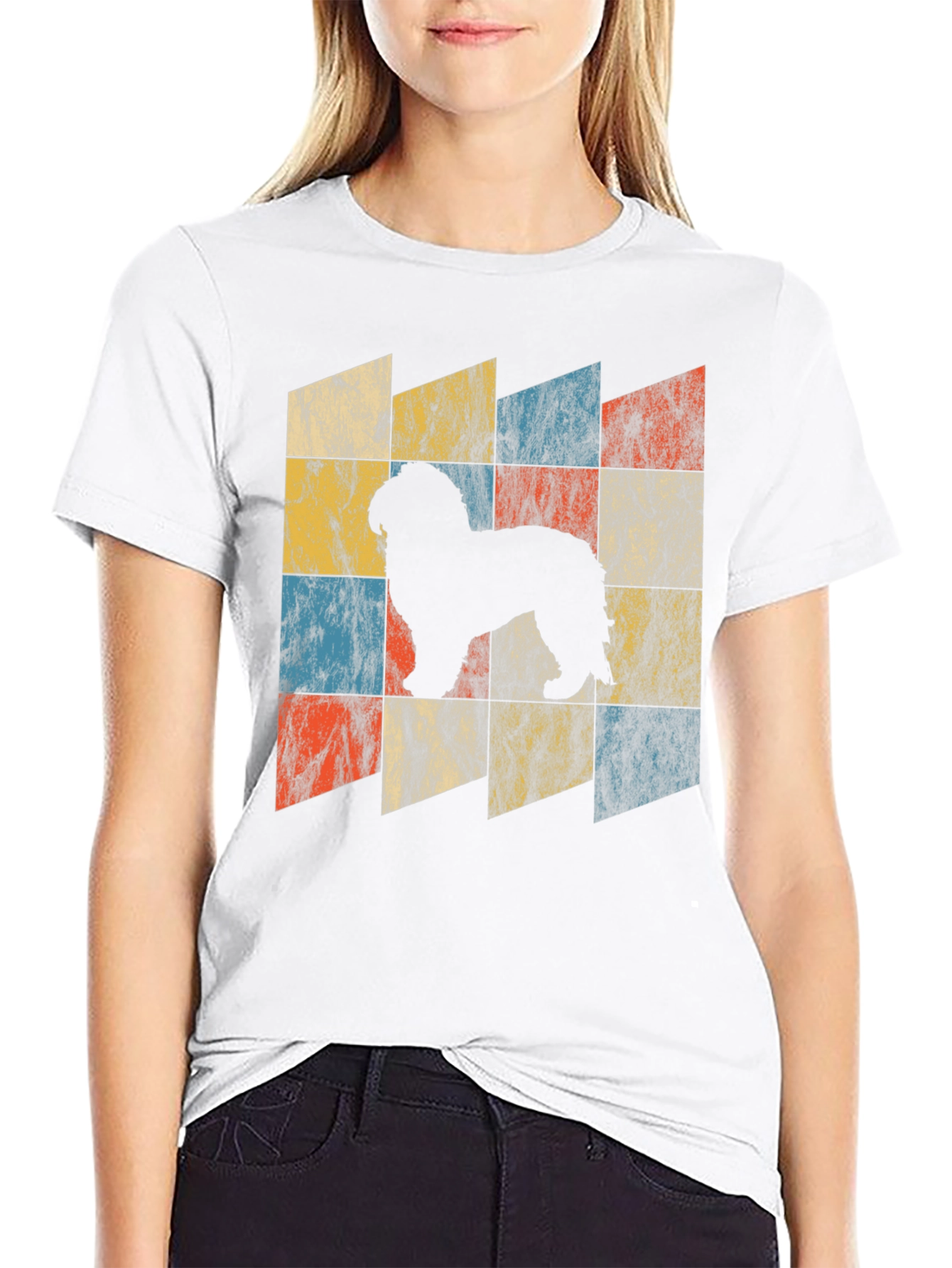 Retro Dog Silhouette T-Shirt