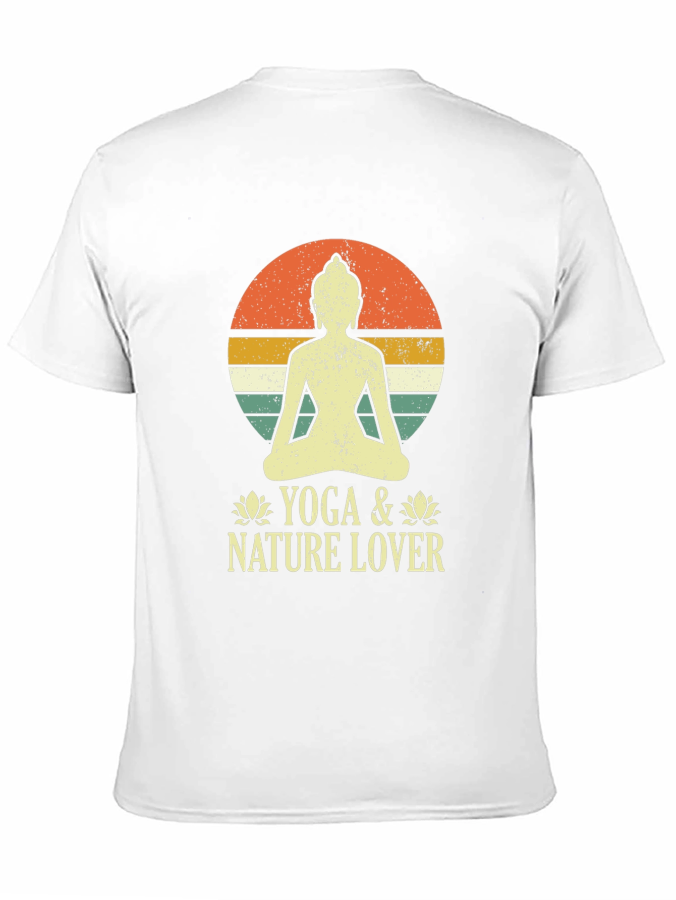 Yoga & Nature Lover Graphic Tee - Relaxed Fit
