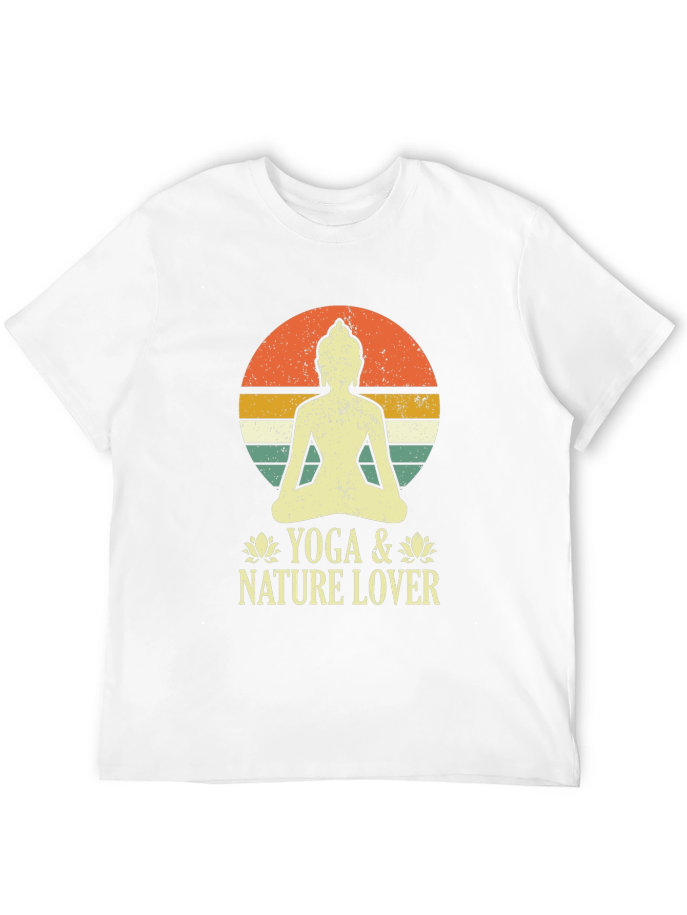 Yoga & Nature Lover Graphic Tee - Relaxed Fit