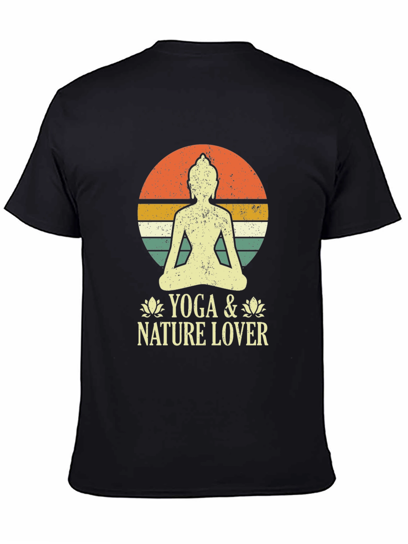 Yoga & Nature Lover Graphic Tee - Relaxed Fit