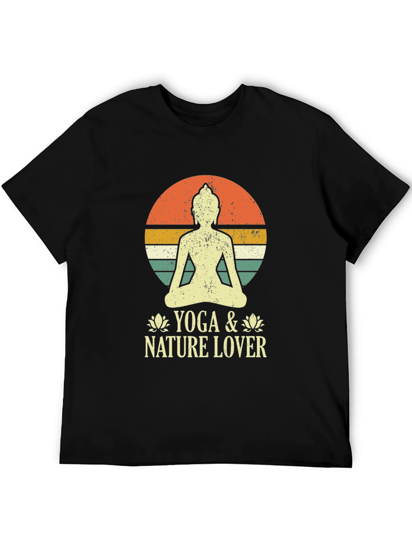 Yoga & Nature Lover Graphic Tee - Relaxed Fit