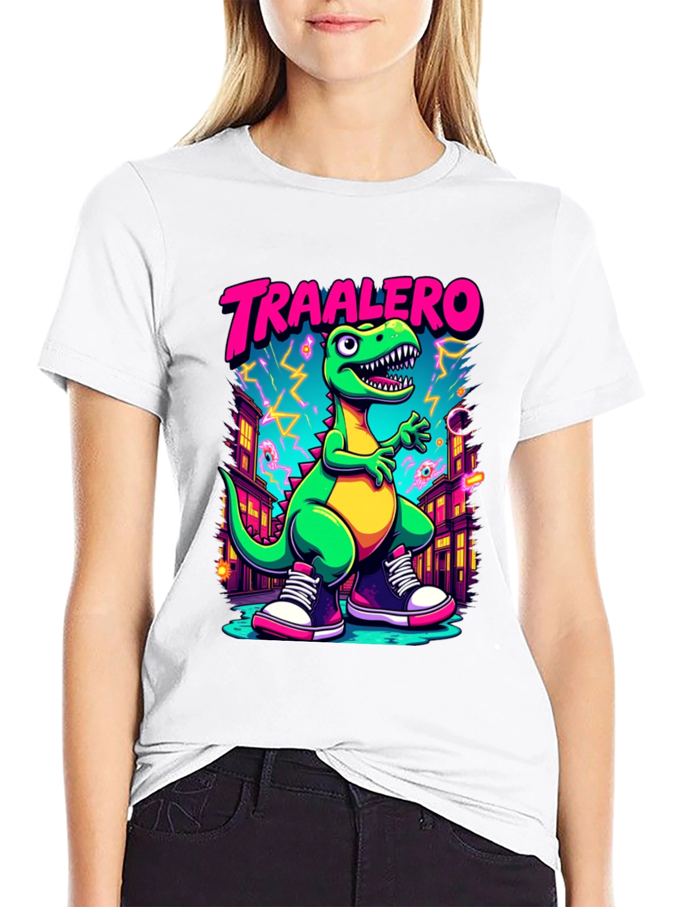 Traalero Dinosaur Graphic T-Shirt