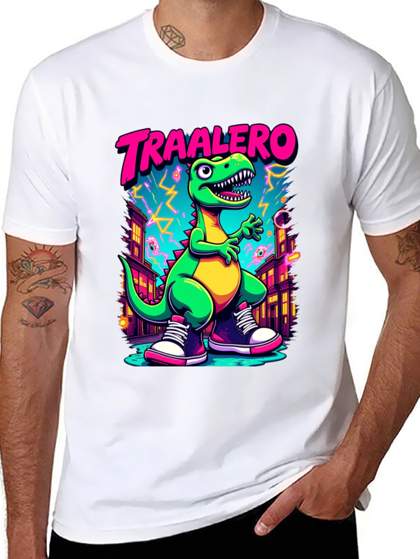 Traalero Dinosaur Graphic T-Shirt