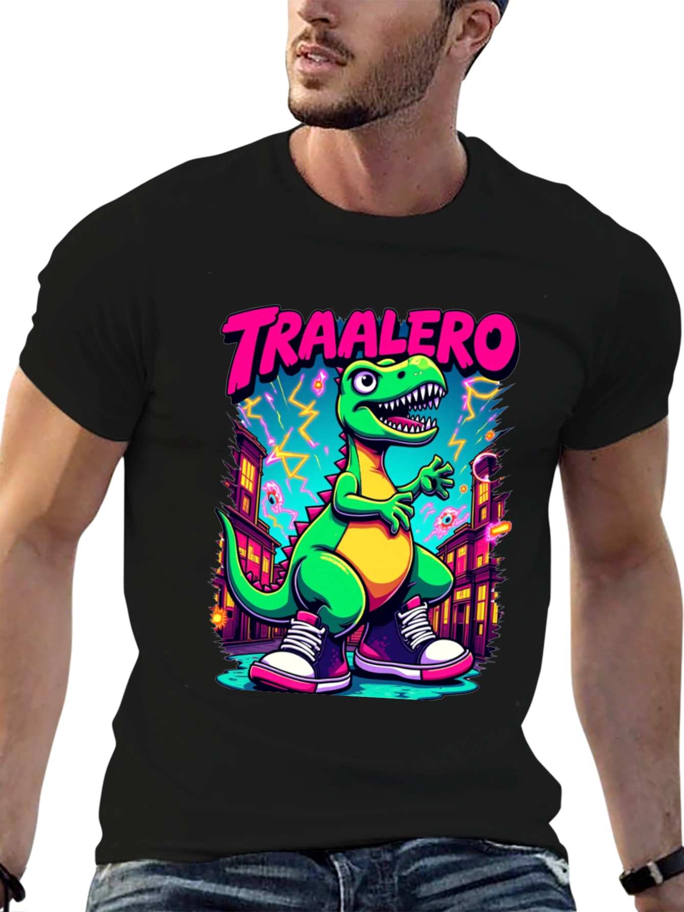 Traalero Dinosaur Graphic T-Shirt