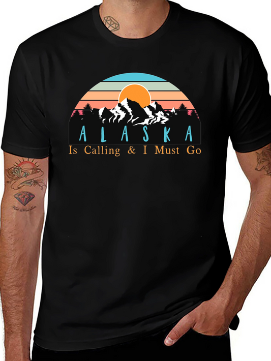 Alaska Is Calling T-Shirt - Adventure Tee