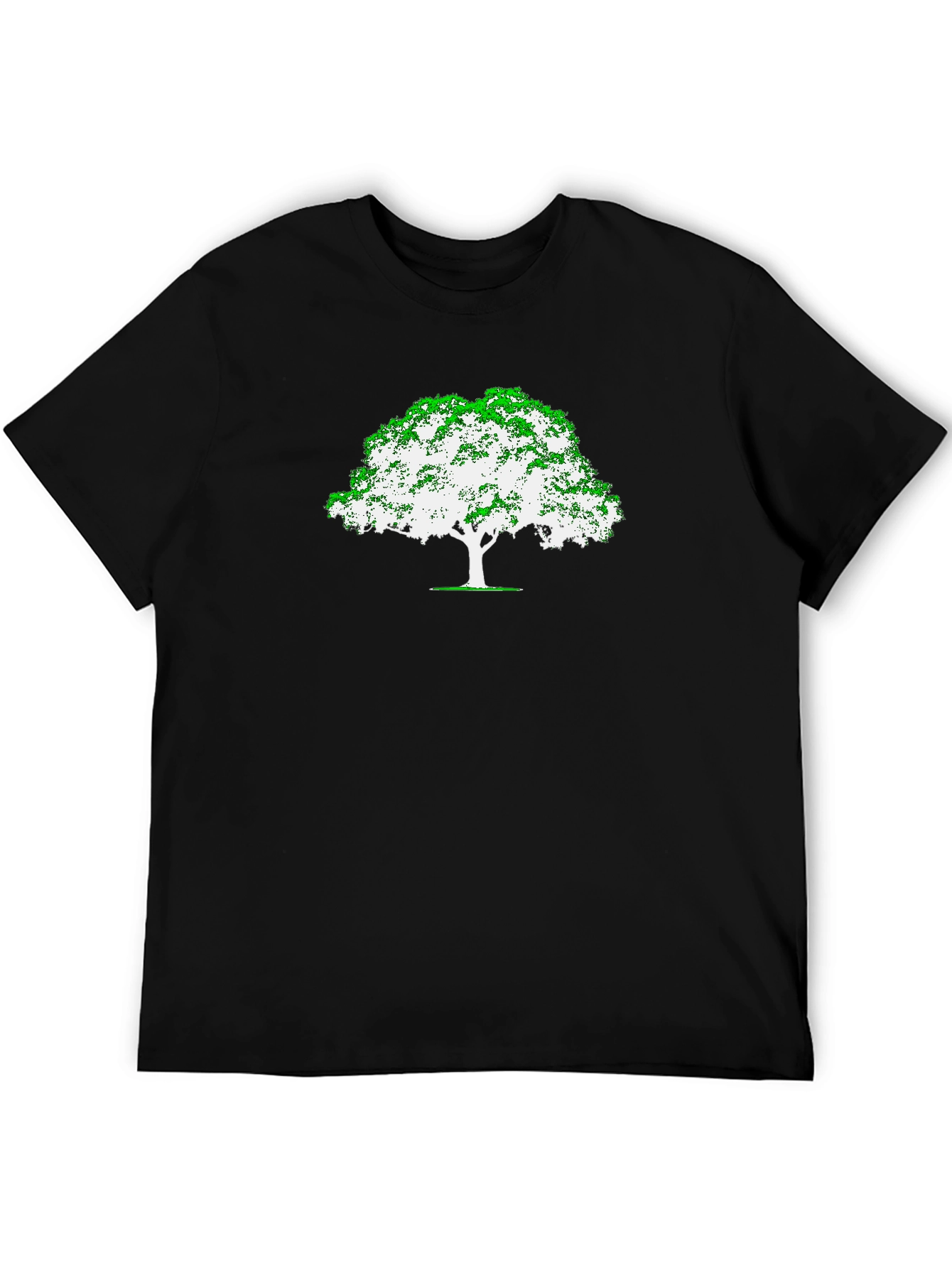 Black Tree Graphic Tee - Nature Inspired Design
