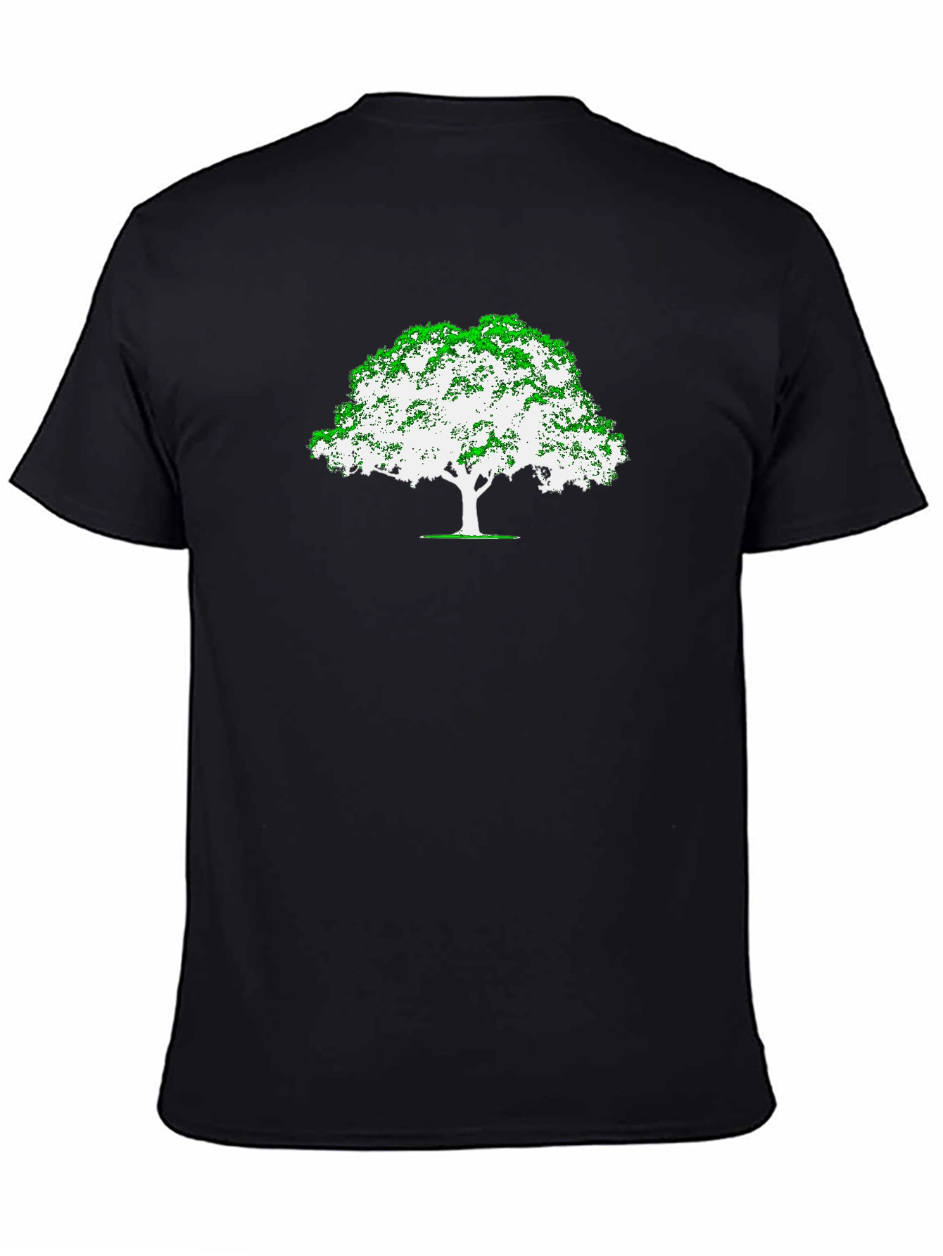 Black Tree Graphic Tee - Nature Inspired Design