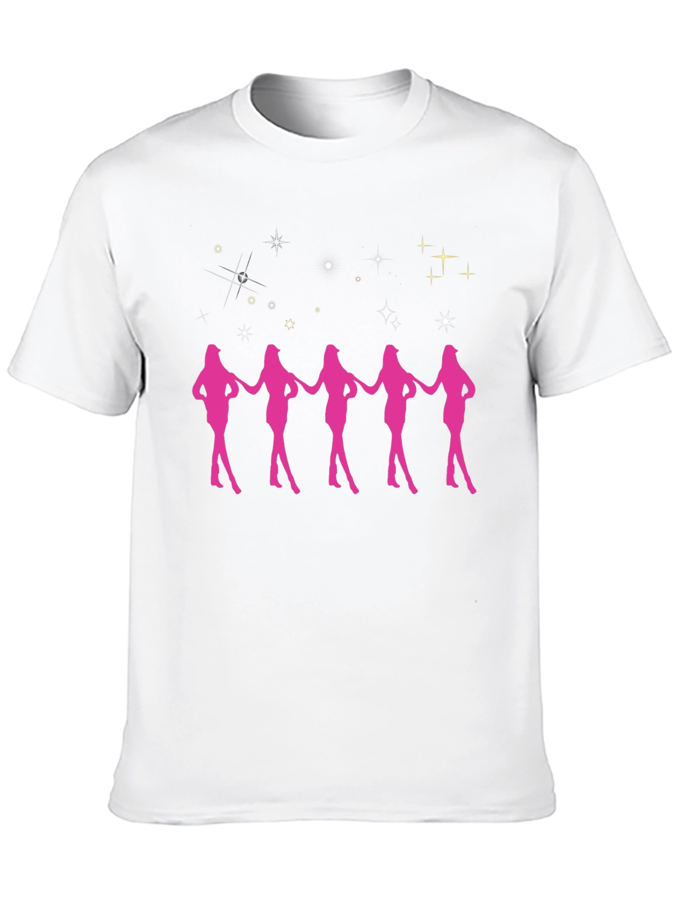 Stars & Silhouette Black T-Shirt