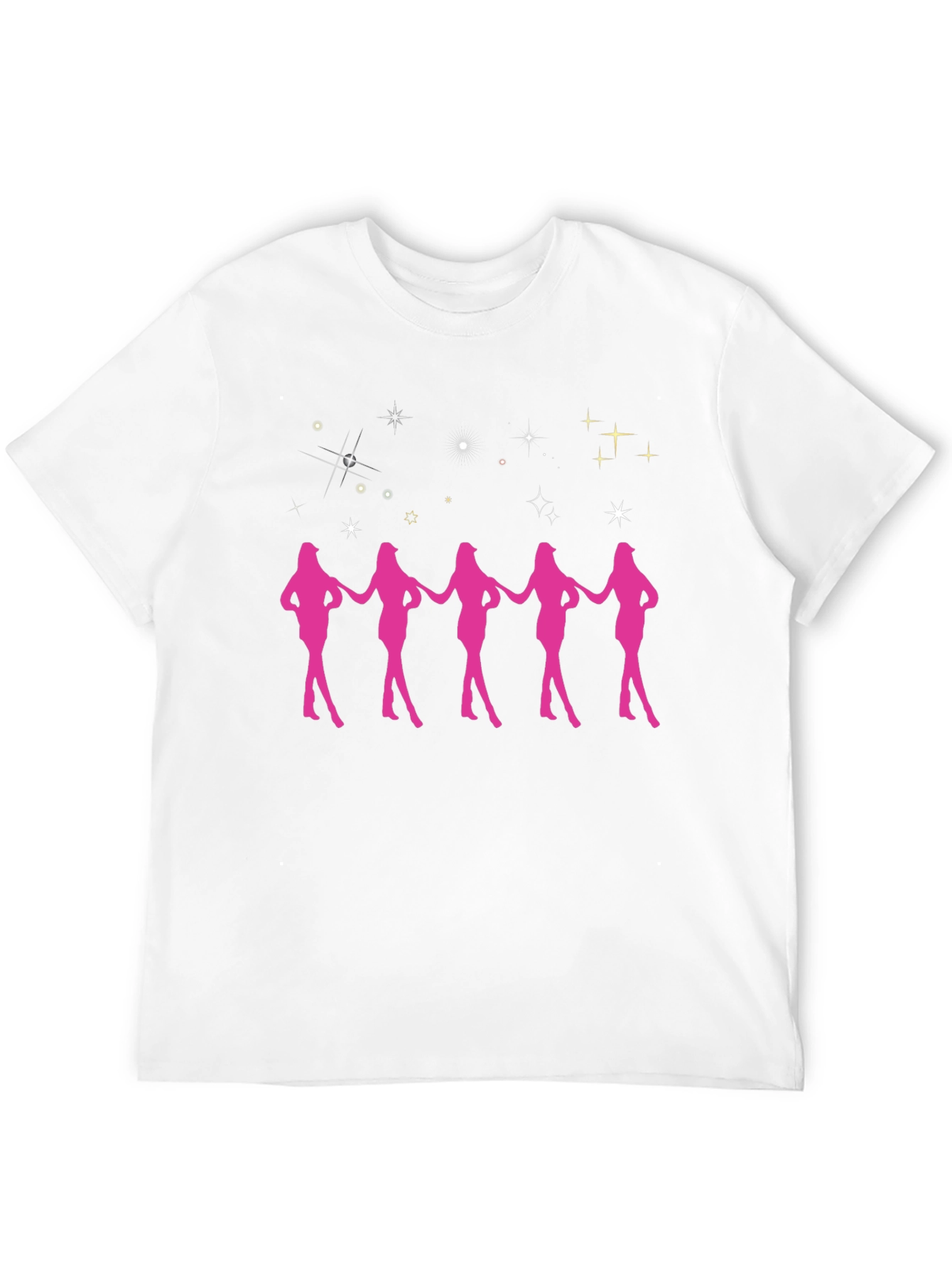 Stars & Silhouette Black T-Shirt