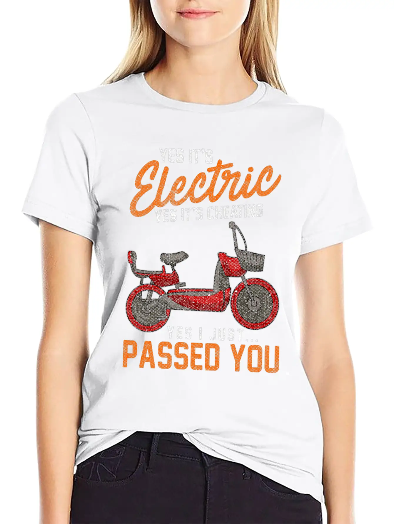 Yes It's Electric Yes It's Cheating Lightweight Cotton T-Shirt – Daily Comfort Graphic Shirt