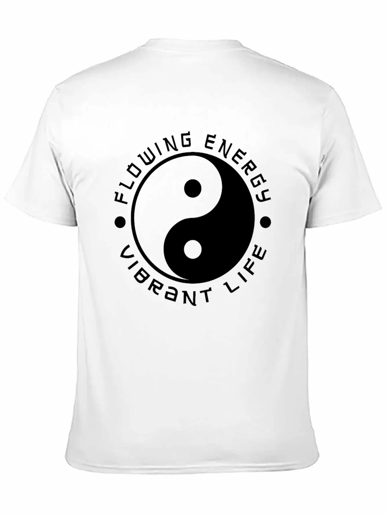 Yin Yang Quote Love Traditional Chinese Lightweight Cotton T-Shirt – Daily Comfort Graphic Shirt
