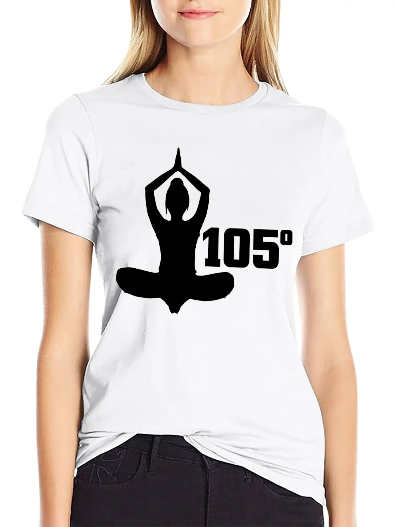 Yoga - 105 Degrees Lightweight Cotton T-Shirt – Daily Comfort Graphic Shirt